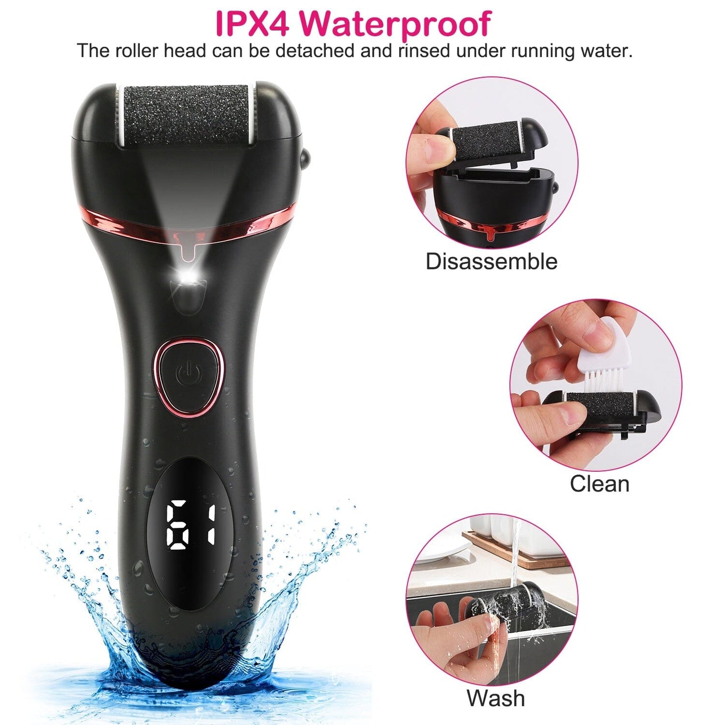 Skorter | 18-in-1 Electric Foot Callus Remover Tool
