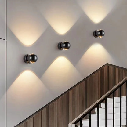 Skorter | FlexiGlow - 180° Rotatable LED Wall Lamp