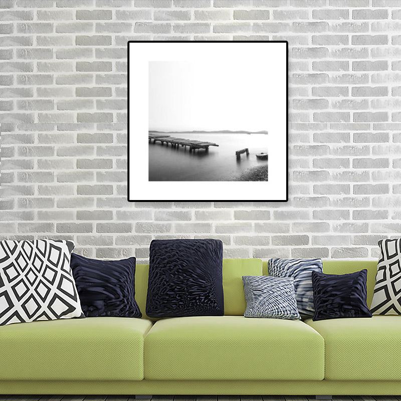 Skorter | Dark Photography Seascape Art Print Textured Contemporary Living Room Furniture Wall Decor