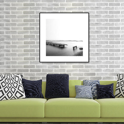 Skorter | Dark Photography Seascape Art Print Textured Contemporary Living Room Furniture Wall Decor