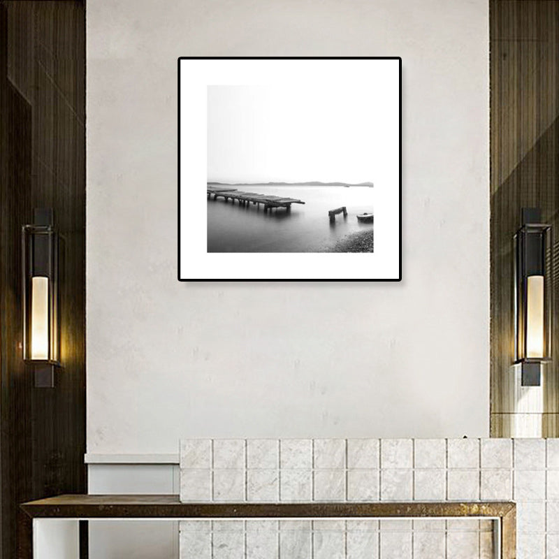 Skorter | Dark Photography Seascape Art Print Textured Contemporary Living Room Furniture Wall Decor