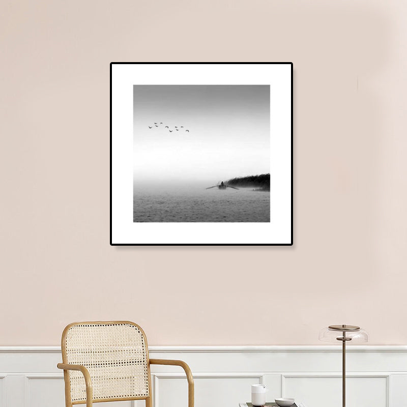 Skorter | Dark Photography Seascape Art Print Textured Contemporary Living Room Furniture Wall Decor