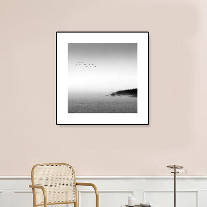 Skorter | Dark Photography Seascape Art Print Textured Contemporary Living Room Furniture Wall Decor