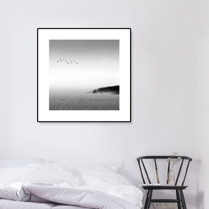 Skorter | Dark Photography Seascape Art Print Textured Contemporary Living Room Furniture Wall Decor
