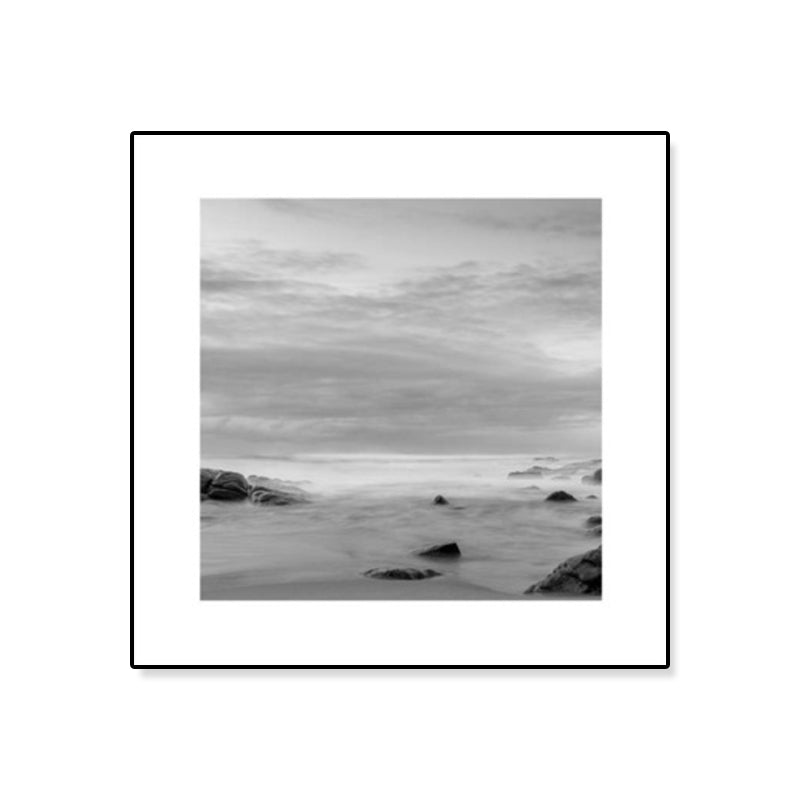 Skorter | Dark Photography Seascape Art Print Textured Contemporary Living Room Furniture Wall Decor