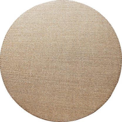 Skorter | Brown Carpet for Living Room Rustic Solid Color Carpet Sisal Non-Slip Back Washable Pet-Friendly Area Rug