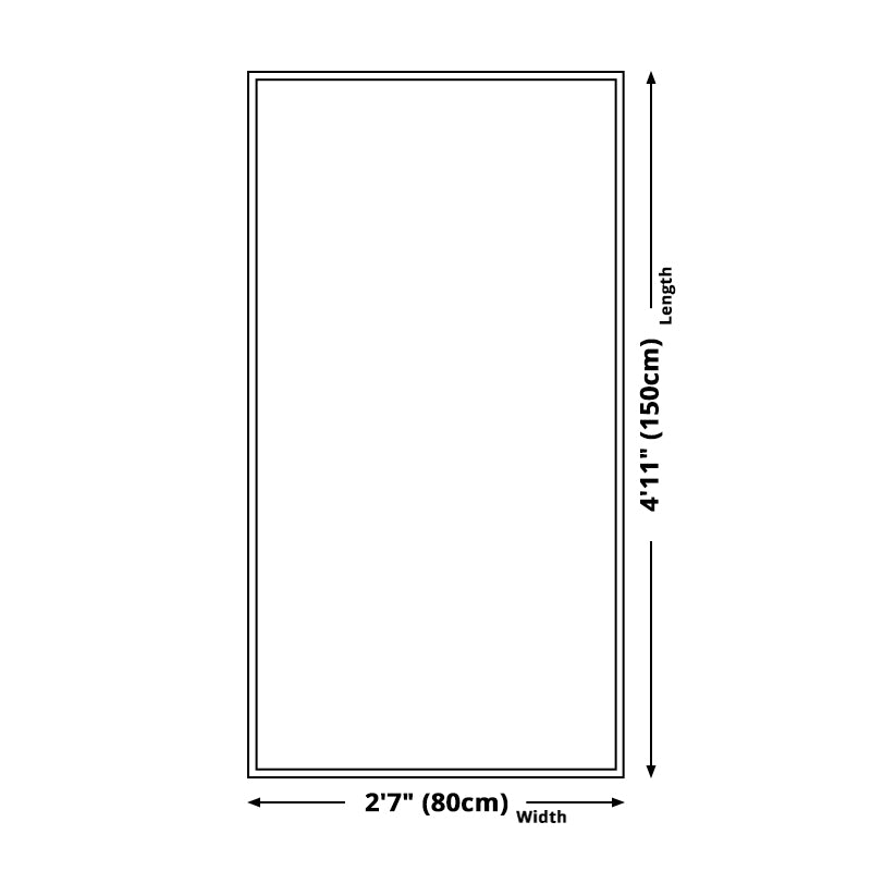 Skorter | Brown Bedroom Rug Country Striped Pattern Rug Jute Washable Non-Slip Backing Pet Friendly Carpet