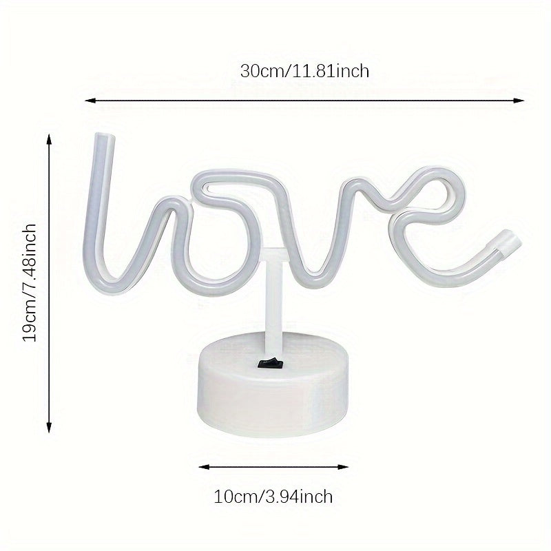 Skorter | NeonLove - LED Neon Table Lamp for Bedroom and Party Decoration
