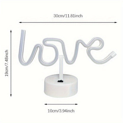 Skorter | NeonLove - LED Neon Table Lamp for Bedroom and Party Decoration