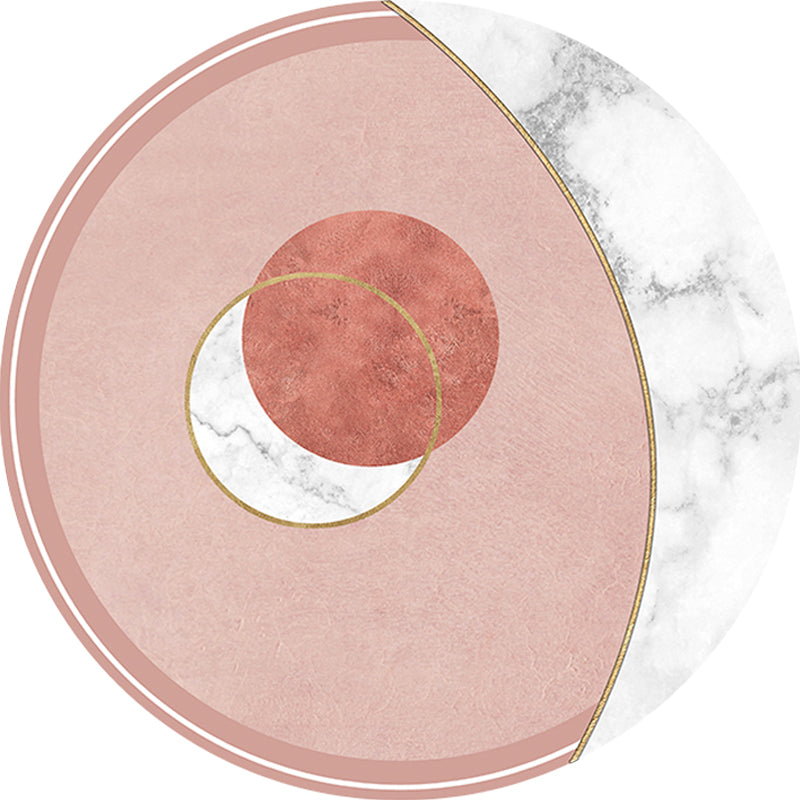 Skorter | Cameo Brown Modern Carpet Polypropylene Geometric Pattern Rug Pet Friendly Washable Non-Slip Carpet for Living Room