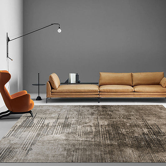 Skorter | Bedroom Rug Shabby Chic abstract pattern rug Polyester machine washable non-slip back rug