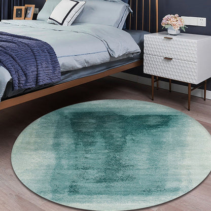 Skorter | Contemporary Bedroom Carpet Multicolor Abstract Rug Synthetic Washable Non-Slip Pet-Friendly Indoor Rug