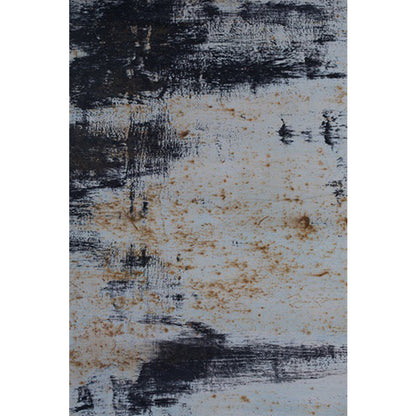 Skorter | Dark Grey Industrial Carpet Polyester Abstract Pattern Carpet Pet Friendly Non-Slip Washable Rug for Living Room
