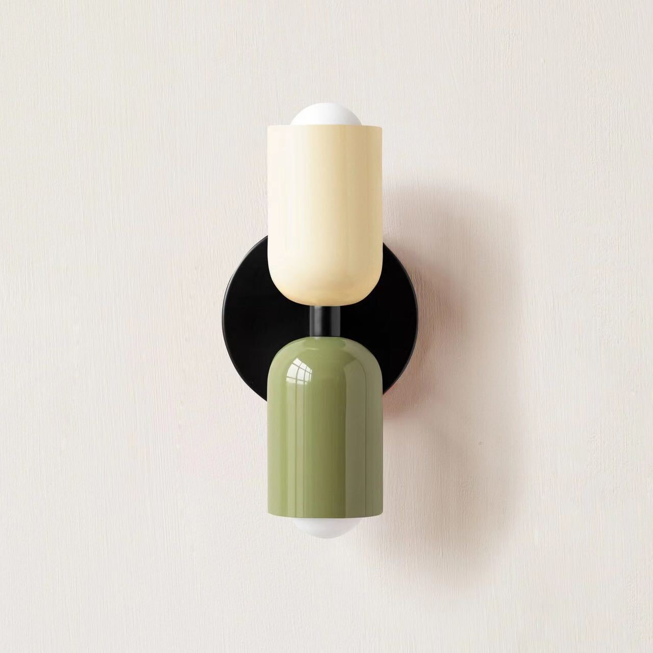 Skorter | Morandi Modern LED Wall Lamp 2-light Black Indoor/Hallway Metal