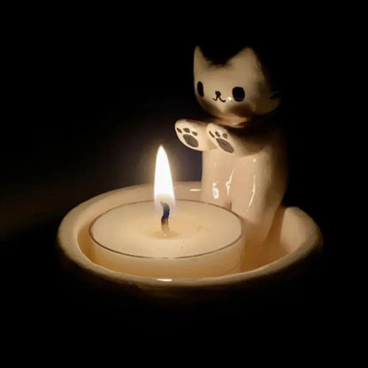 Skorter | Cute Cat Candle Holders