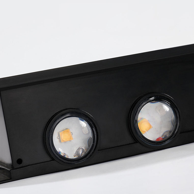 Skorter | Modern Simplicity Solar Waterproof Rectangular ABS PMMA LED Wall Light Lamp For Outdoor Patio