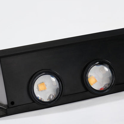 Skorter | Modern Simplicity Solar Waterproof Rectangular ABS PMMA LED Wall Light Lamp For Outdoor Patio