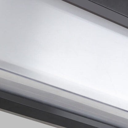 Skorter | Modern Minimalist Solar Rectangle PC LED Outdoor Wall Light Lamp For Outdoor Patio