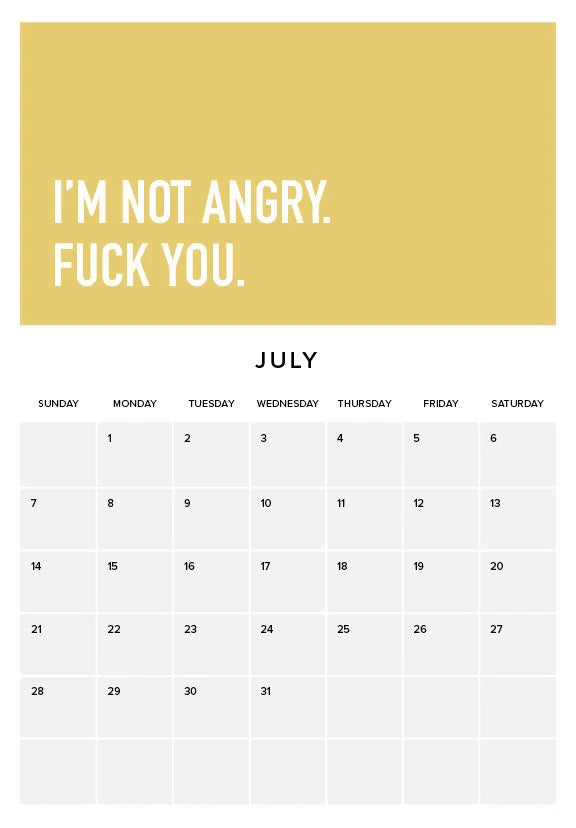 skorter | Being an Adult is Hard 2024 Wall Calendar