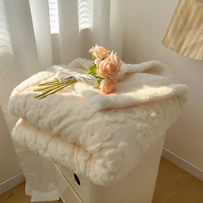 Skorter | Cloud Flower Snuggle Blanket