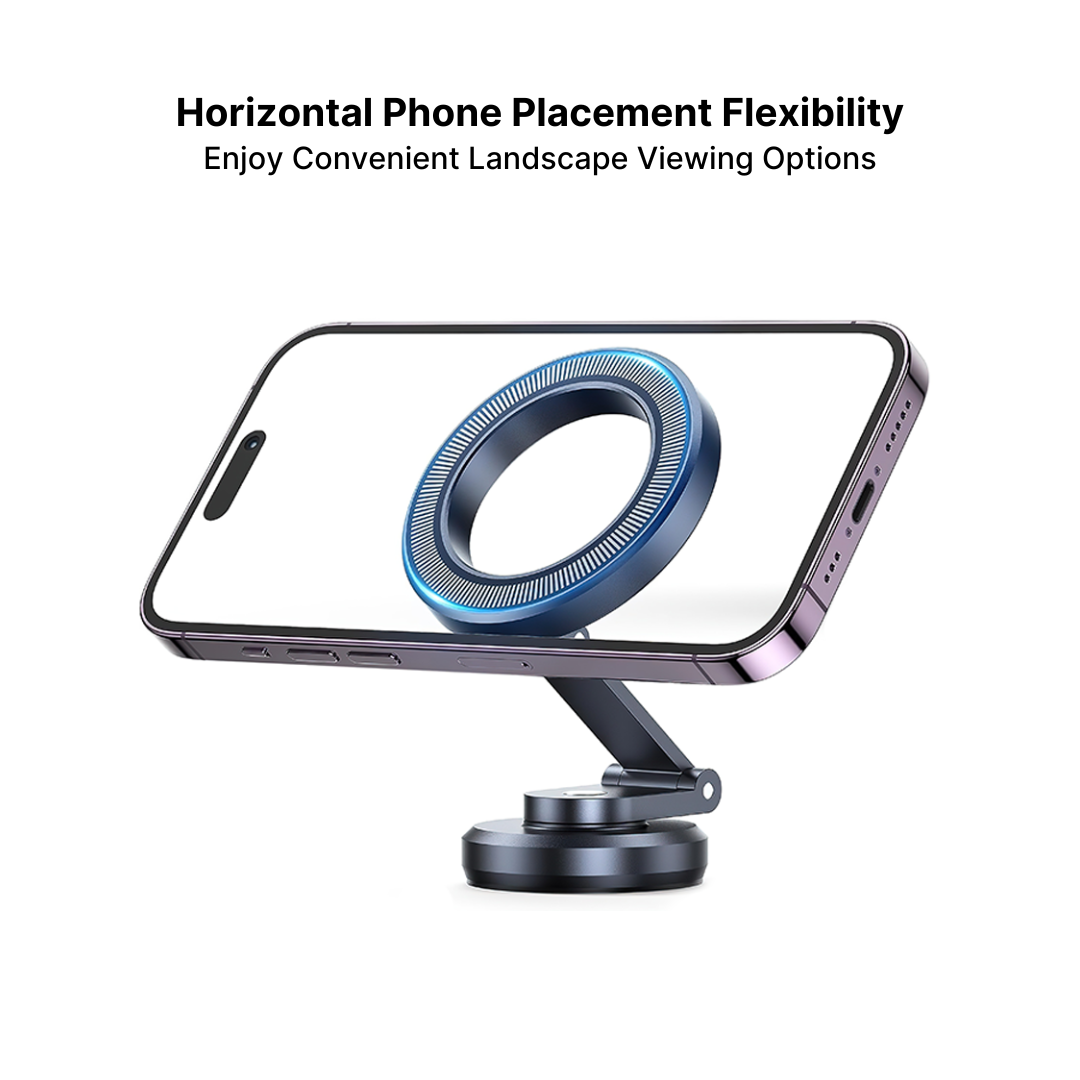 Skorter | Top Rated Magnetic Car Phone Holder with Adjustable Stand - Best Auto Phone Mount for iPhone