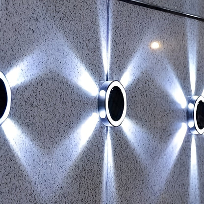 Skorter | SolarLicht - 6 LED Outdoor Lighting, Solar Energy Outdoor Lighting for Path, Garden and Patio
