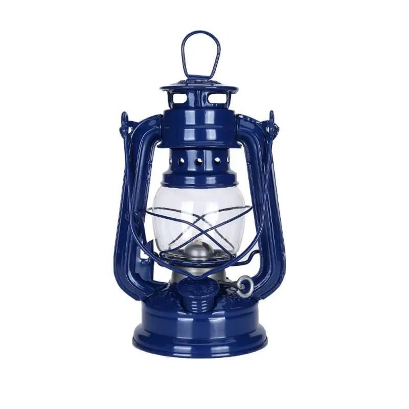 19/25cm Retro Outdoor Camping Kerosene Lamp Portable Lantern Bronze Colored Oil Lamp Vintage Photo Props Outdoor Camping Lights - SKØRTER