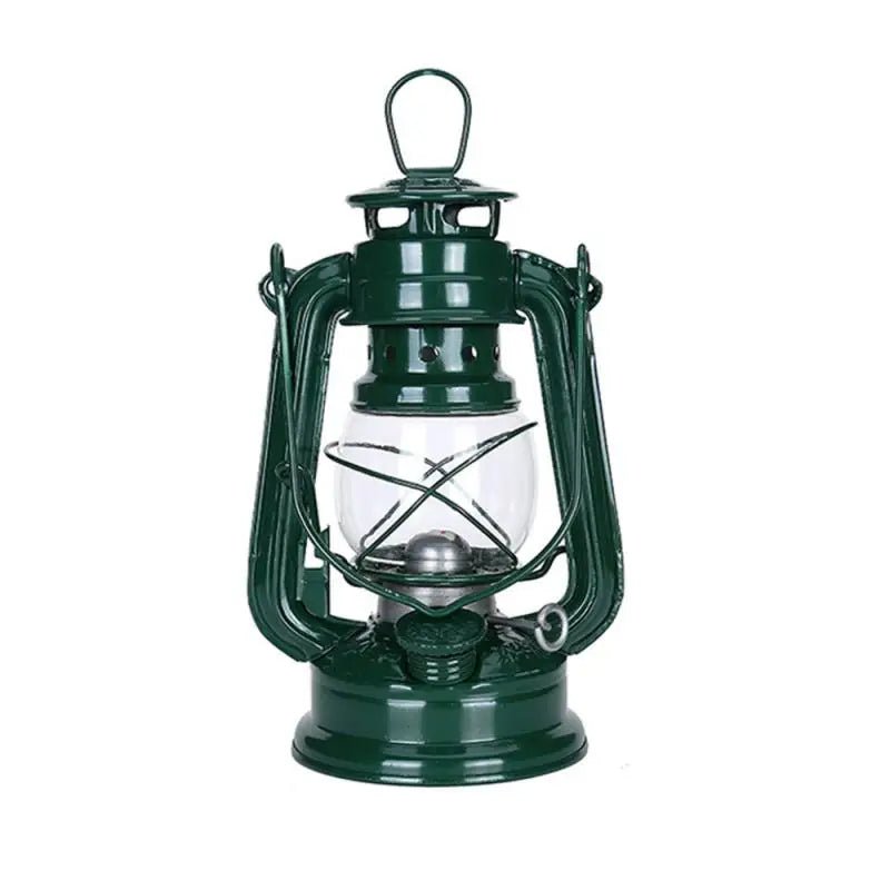 19/25cm Retro Outdoor Camping Kerosene Lamp Portable Lantern Bronze Colored Oil Lamp Vintage Photo Props Outdoor Camping Lights - SKØRTER