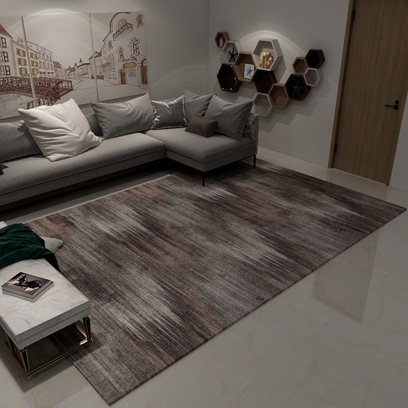 Skorter | Dark Cyberpunk Style Rug Polypropylene Tie Dye Printed Abstract Rug Non-Slip Back Washable Carpet for Room