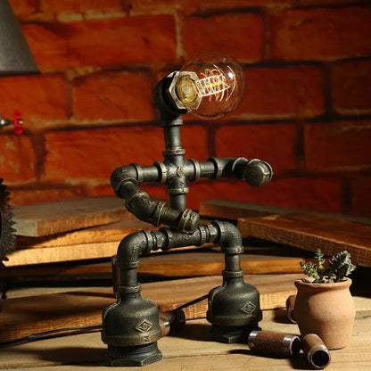 Skorter | RoboLume - Retro-Futuristic Robot Table Lamp