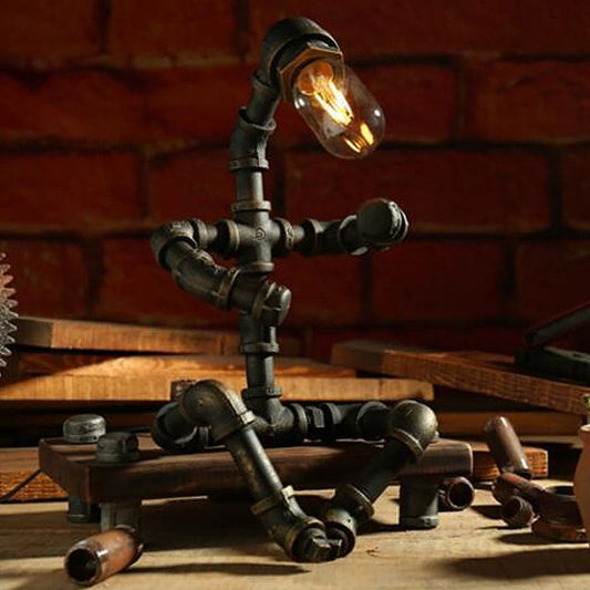Skorter | RoboLume - Retro-Futuristic Robot Table Lamp