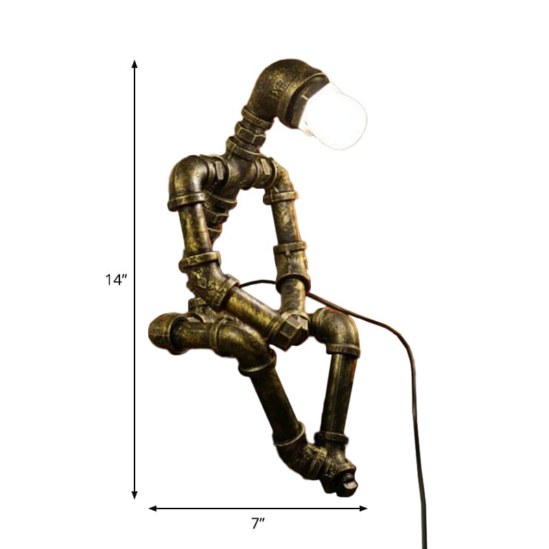 Skorter | RoboLume - Retro-Futuristic Robot Table Lamp