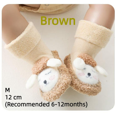 Skorter | Baby Cartoon Plush Cotton Toddler Shoes