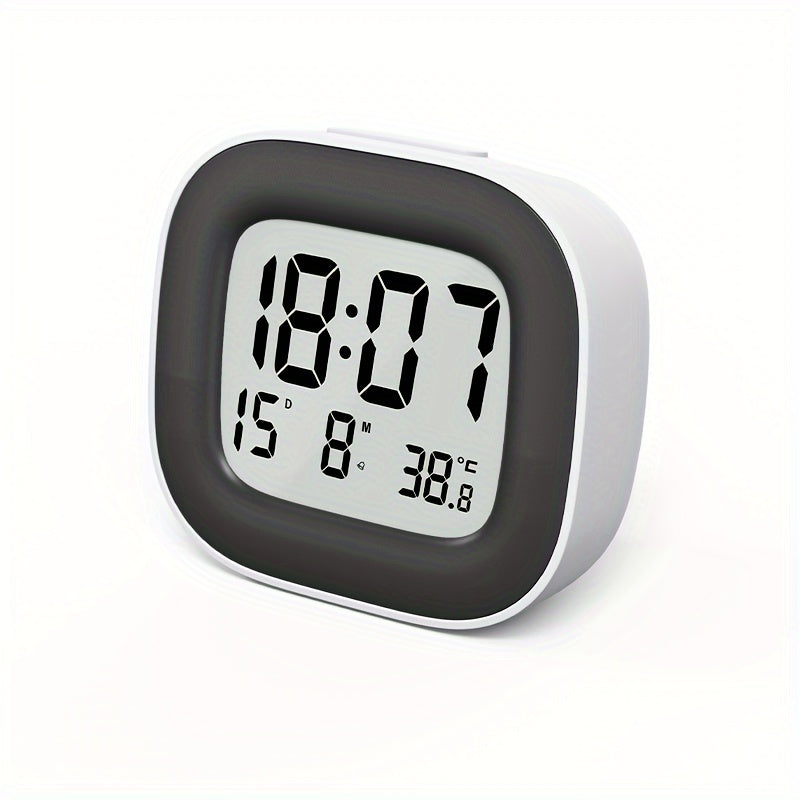 Skorter | TimeView - Mini Digital Alarm Clock with Temperature Display