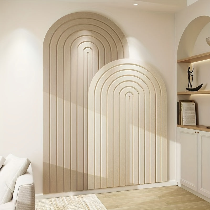 Skorter | Curved Felt Notice Board – Large Self-Adhesive Wall Decoration made of Polyester Felt