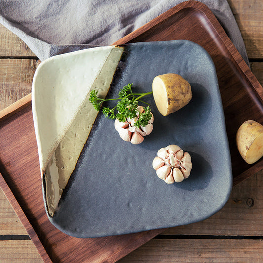 Skorter square plate - Ceramic