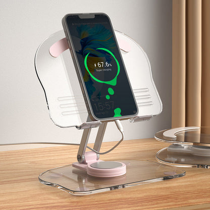 Skorter | Folding transparent acrylic tablet stand