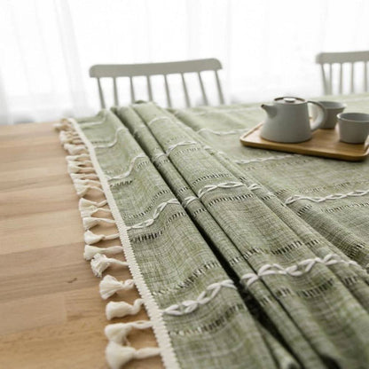 Skorter | CotLinens – Elegant table runner made of cotton and linen