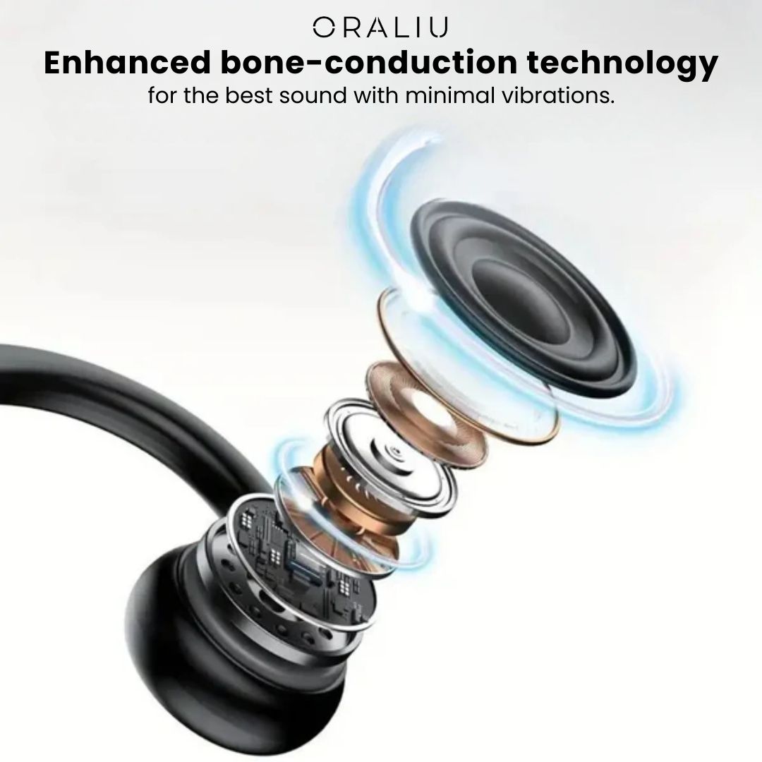 Skorter | Bone Conduction Headphones – Safe & Wireless for Running & Cycling
