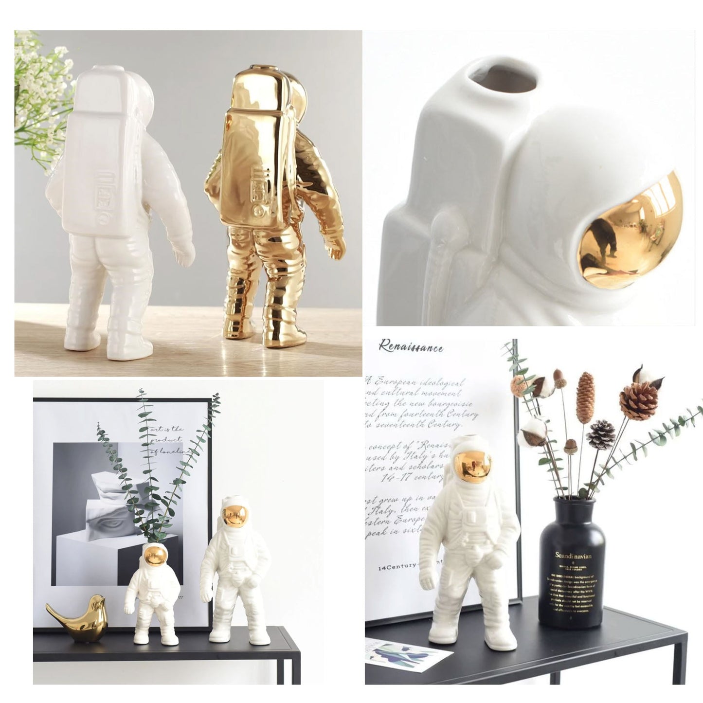 Skorter | Astronaut Spaceman Vase -  3 Colors