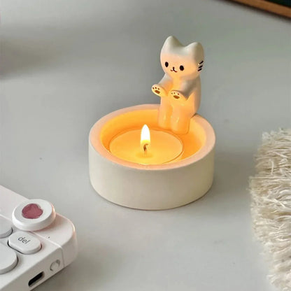 Skorter | Cute Cat Candle Holders
