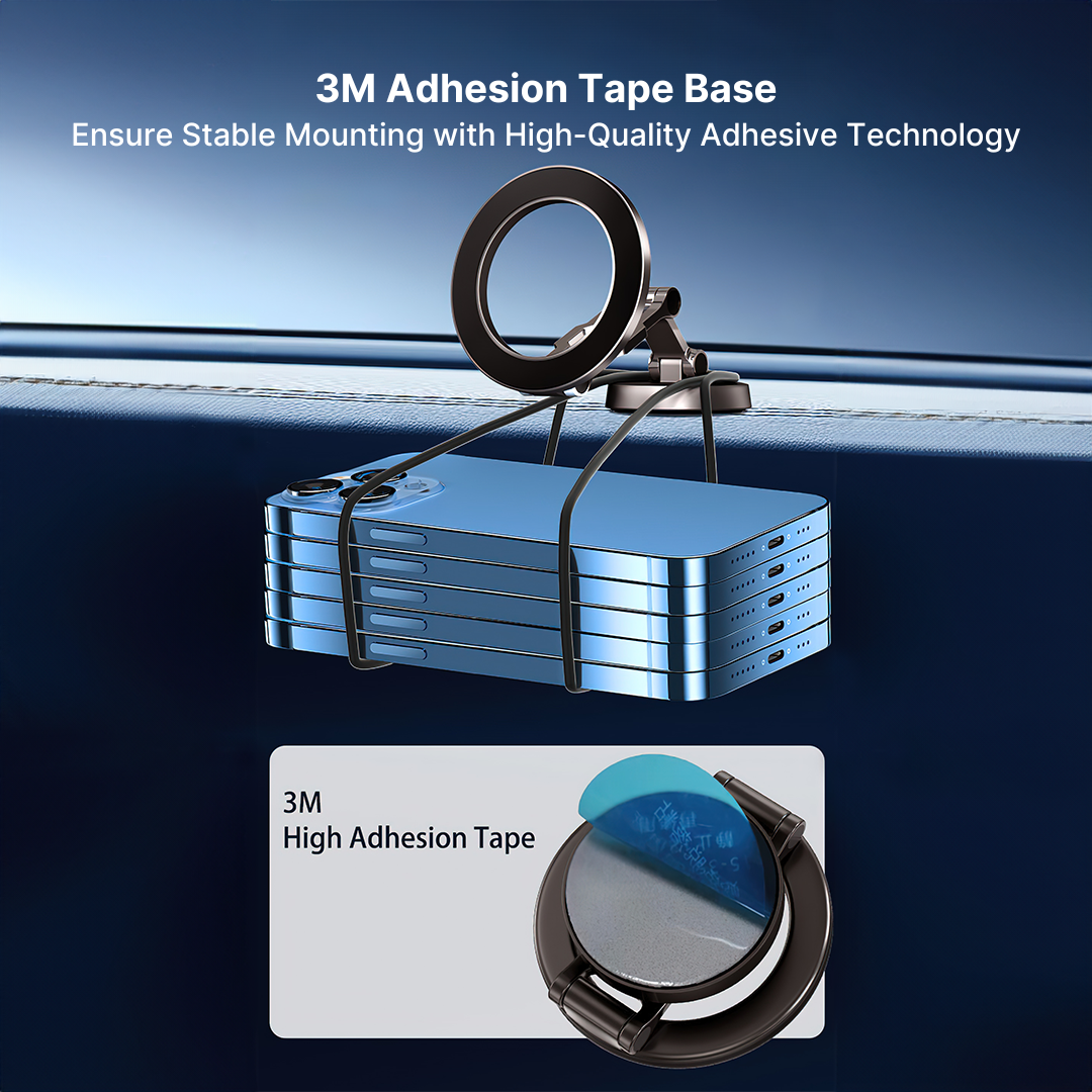 Skorter | Rated Magnetic Car Phone Holder with Adjustable Stand - Best Auto Phone Mount for iPhone