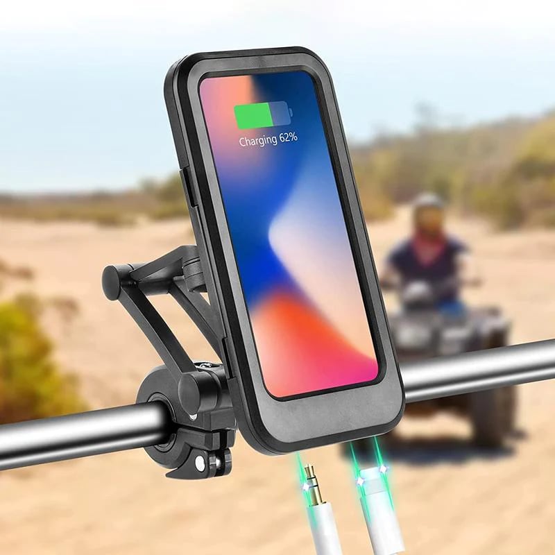 Skorter | 15W Powerbank-Waterproof Mount for Bicycle Handlebar