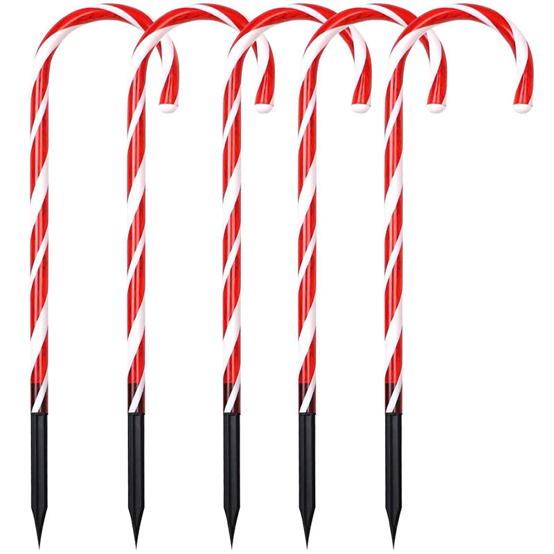 Skorter | Solar Candy Cane Christmas Decorations