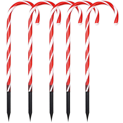 Skorter | Solar Candy Cane Christmas Decorations