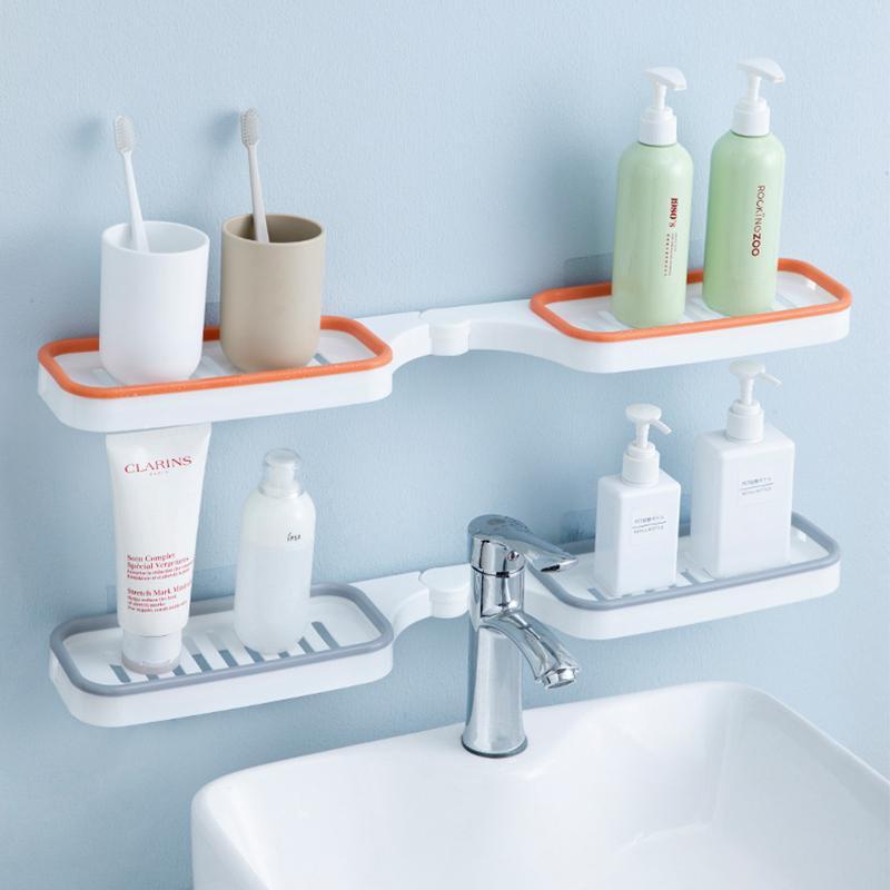 Skorter | Bathroom Corner Hole-Free Shelf