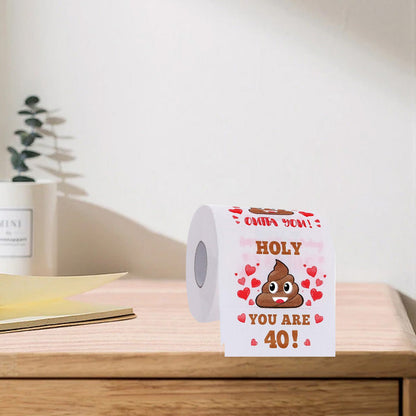Skorter | Poop Happy Birthday Printed Roll Paper