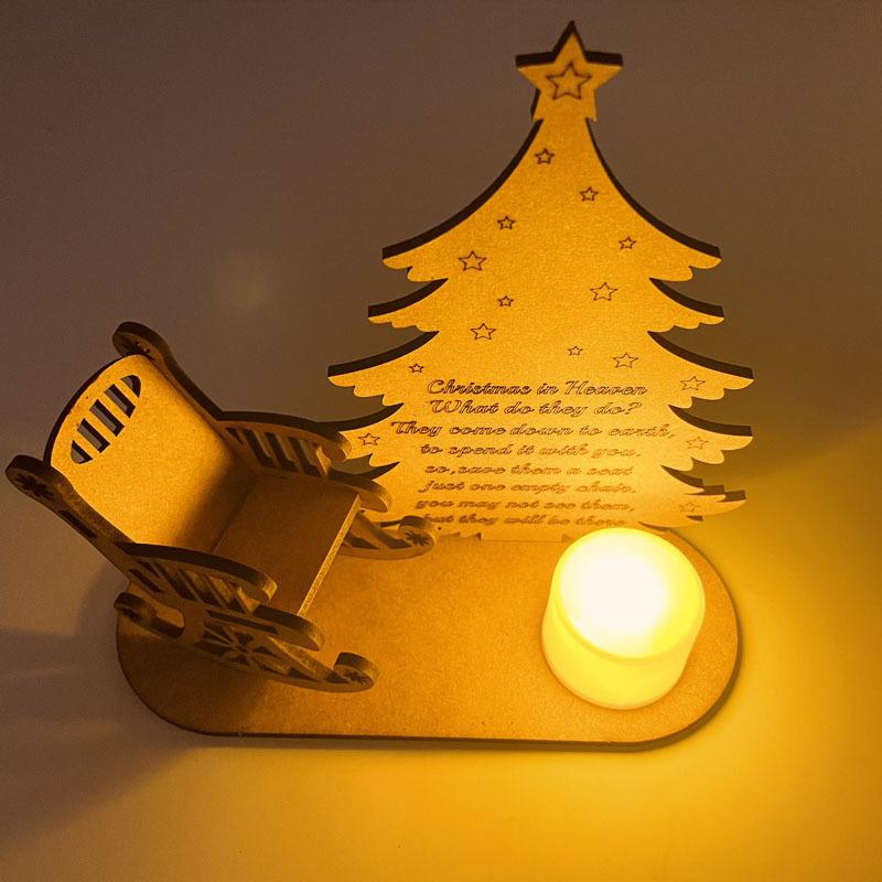 Skorter | Christmas memorial candles ornament to remember loved ones