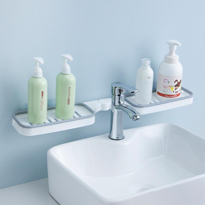 Skorter | Bathroom Corner Hole-Free Shelf