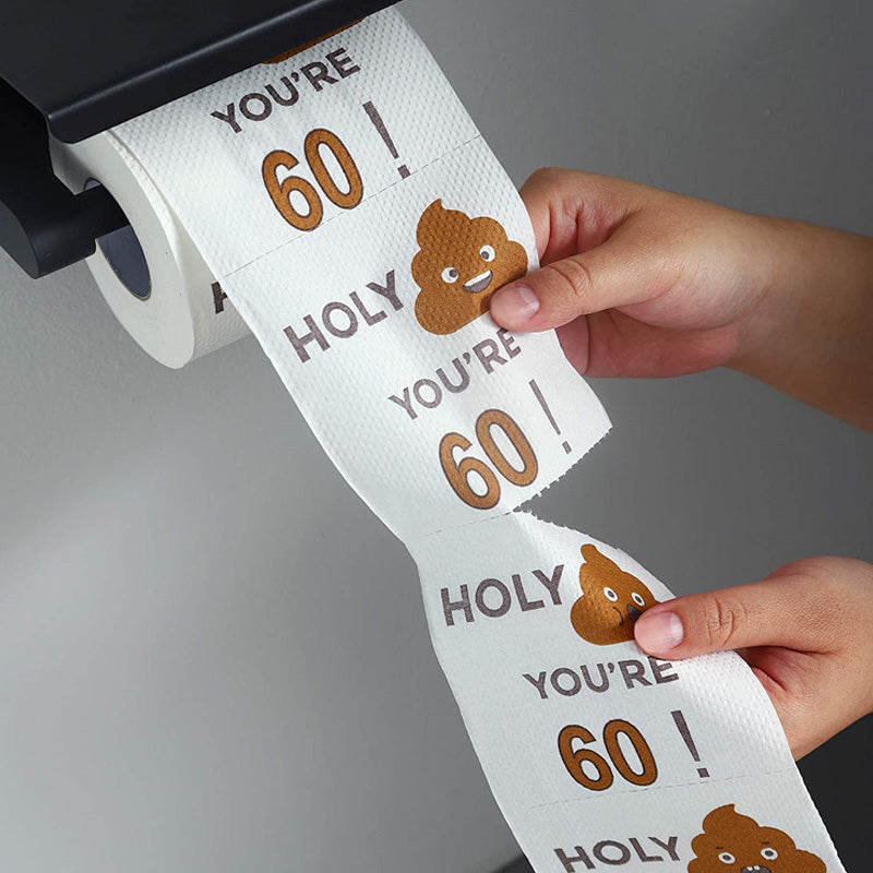 Skorter | Poop Happy Birthday Printed Roll Paper